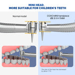 COXO CX207-B High Speed Air Turbine Handpiece Mini Head with 4 Holes Coupler #H03-MP4