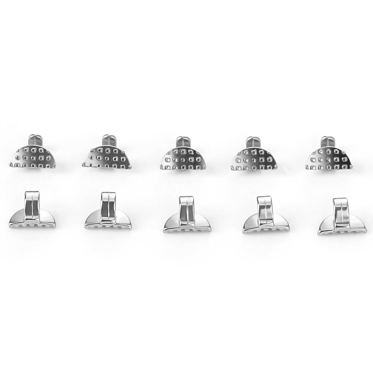 Dental Metal Lingual Button Bondable Single Wing 10pcs/Bag - pairaydental.com