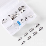 Dental Sectional Contoured Metal Matrices Matrix Refill 30 Bands + 1 Clip - pairaydental.com