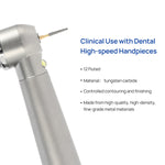 Dental Tungsten Carbide Burs Trimming & Finishing FG 7214 Taper Fissure 5pcs/Box - pairaydental.com