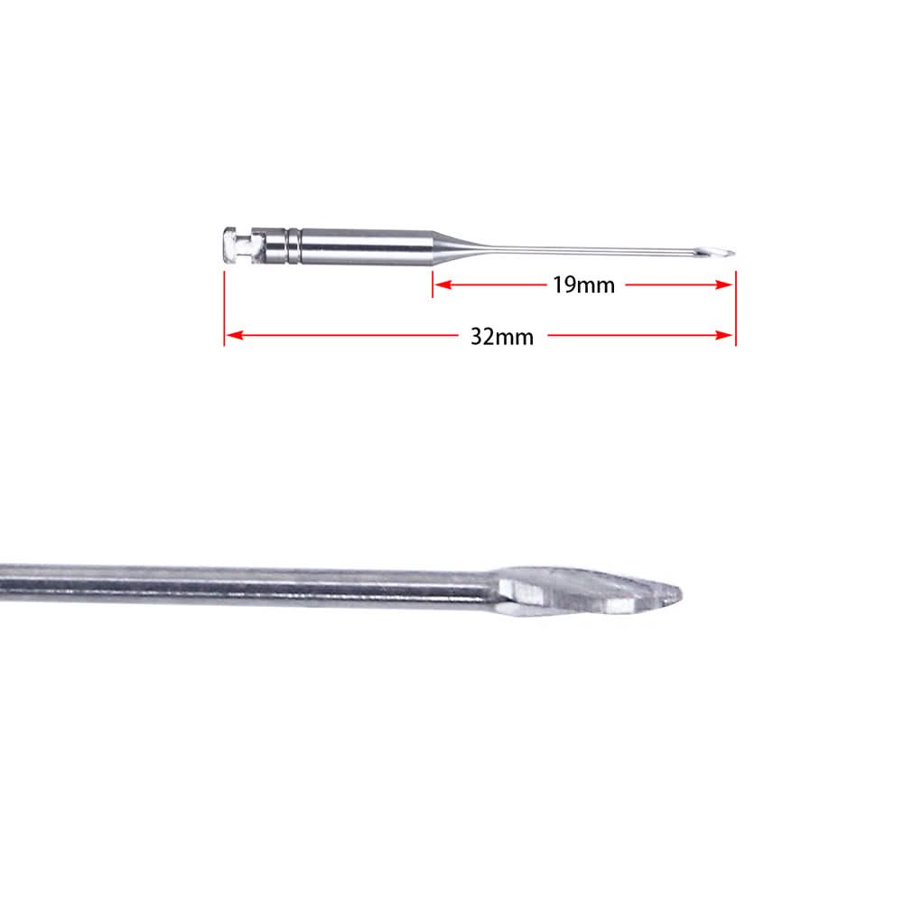 Endo Gates Drill Engine Files Staniless Steel 32mm #2 6pcs/Pk - pairaydental.com