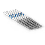 Dental Diamond Burs FG Cutting Zirconia Ceramic Z173-016M (848-016M) Flat End Taper 10pcs/Box - pairaydental.com