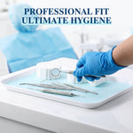 Dental Paper Tray Covers Size B 8.5" x 12.25" Blue Tray Liners 1000pcs/Case - pairaydental.com