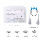 Dental Sectional Contoured Metal Matrices Matrix Refill 30 Bands + 1 Clip - pairaydental.com