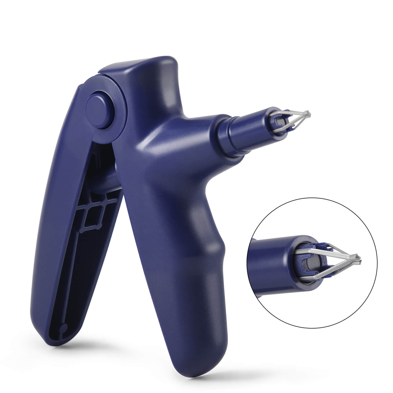 Dental Orthodontic Ligature Gun Dark Blue Dispenser for Elastic Ties 1Pc/Box - pairaydental.com