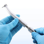 COXO CX207-G 45° Fiber Optic High Speed Air Turbine Handpiece & 6 Holes LED Quick Coupler