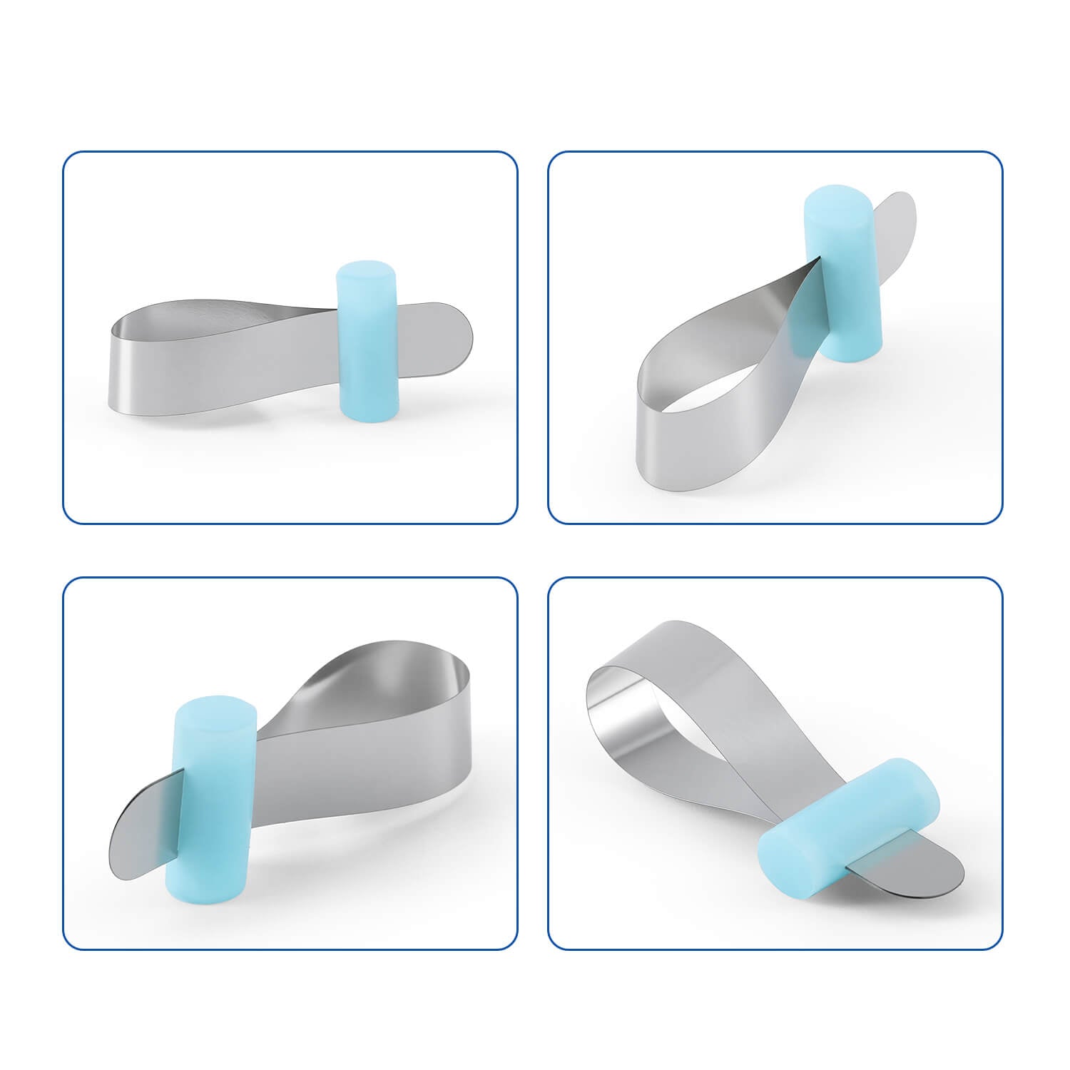 Dental Orthodontic Sectional Contoured Matrix Bands 0.035mm Stainless Steel 50 Pcs/Box - pairaydental.com