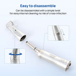 COXO CX235C6 Dental 20:1 Contra Angle Electric Implant Handpiece Fiber Optic #C6-22 - pairaydental.com