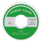 Dental Orthodontic Power Chain Continuous Clear Color Long/Short/Continuous 15 ft/Roll - pairaydental.com