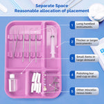 Dental Instrument Autoclave Divided Tray Plastic Separate Setup Organizer - pairaydental.com