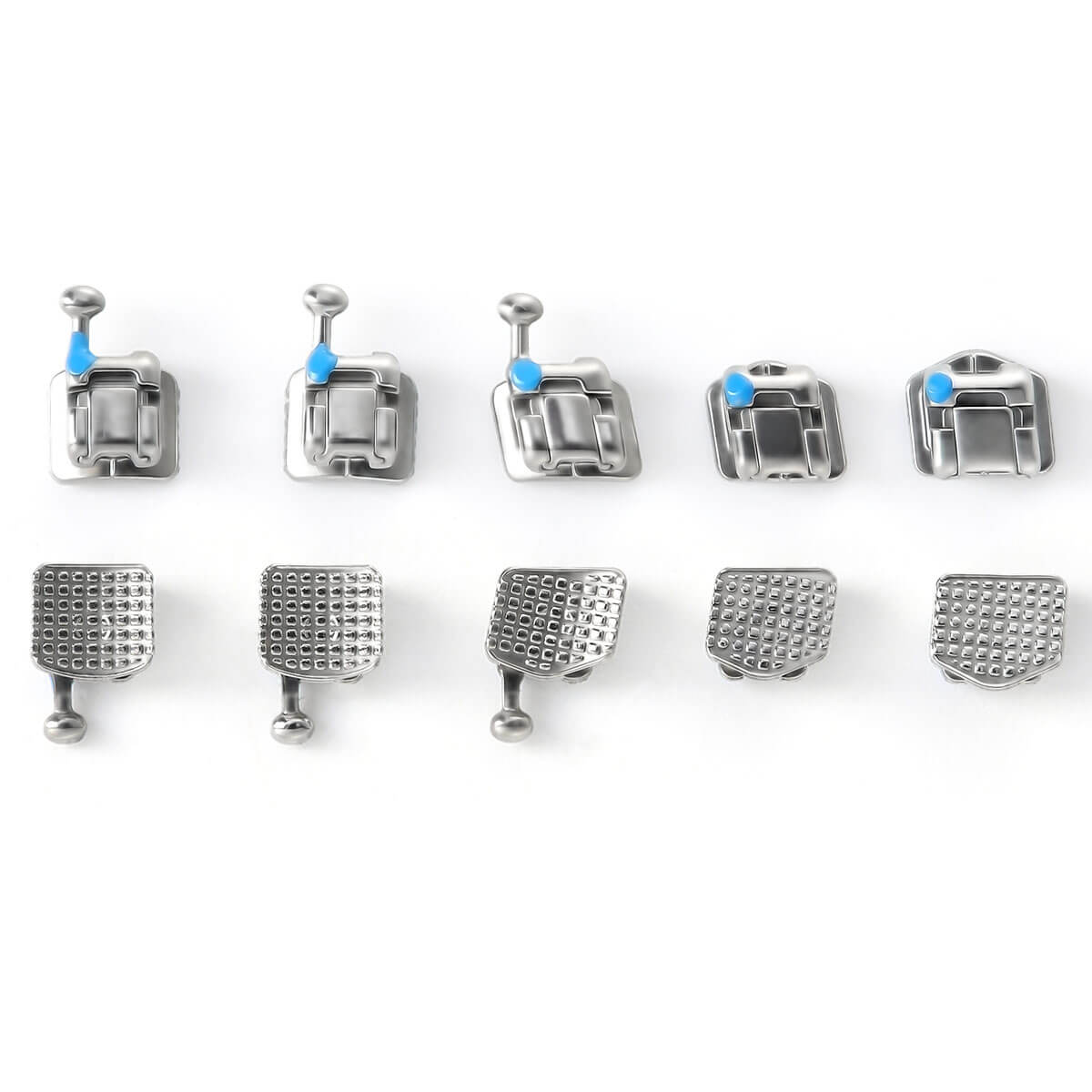 Orthodontic Brackets Self Ligating Roth 0.022 345 Hooks 20pcs/Kit - pairaydental.com