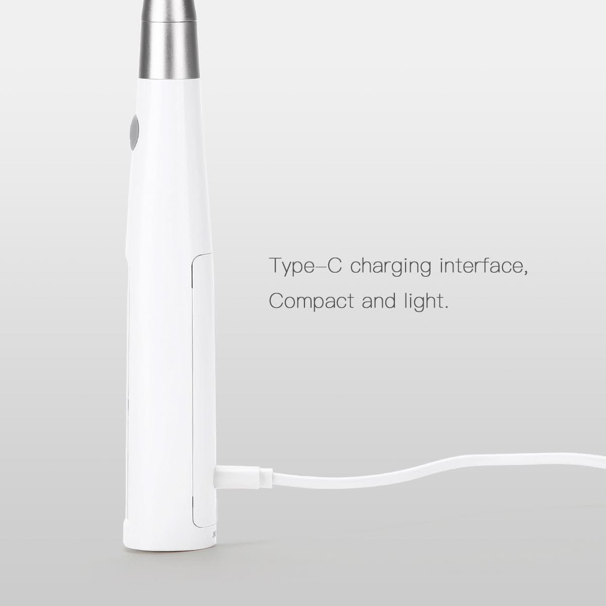 Dental LED Cordless Curing Light 1S Cure 3 Mode 360° Rotating Head 1400mW/cm² - pairaydental.com
