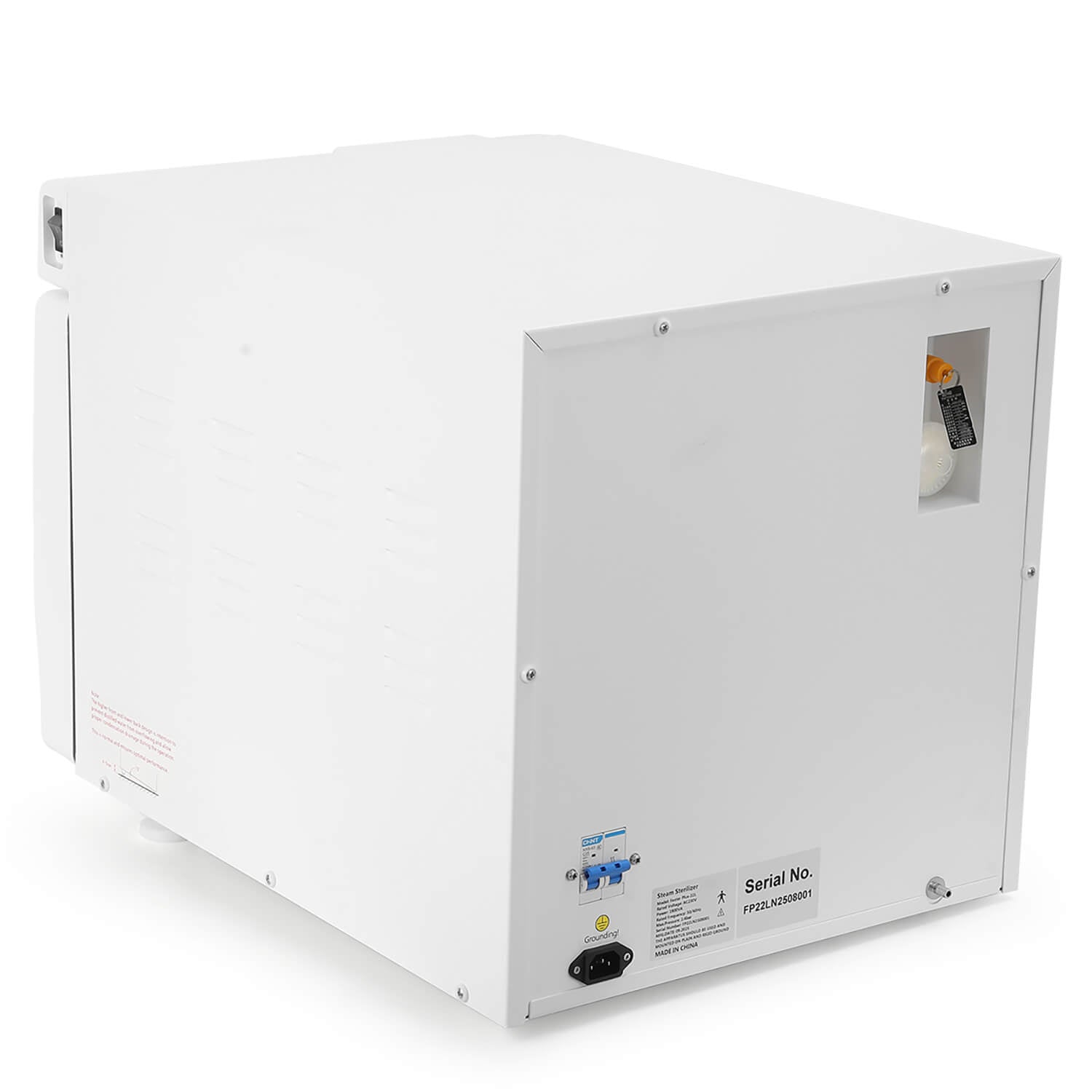 22L Tabletop Dental Autoclave Steam Sterilization Class N Sterilizer with Drying System - pairaydental.com
