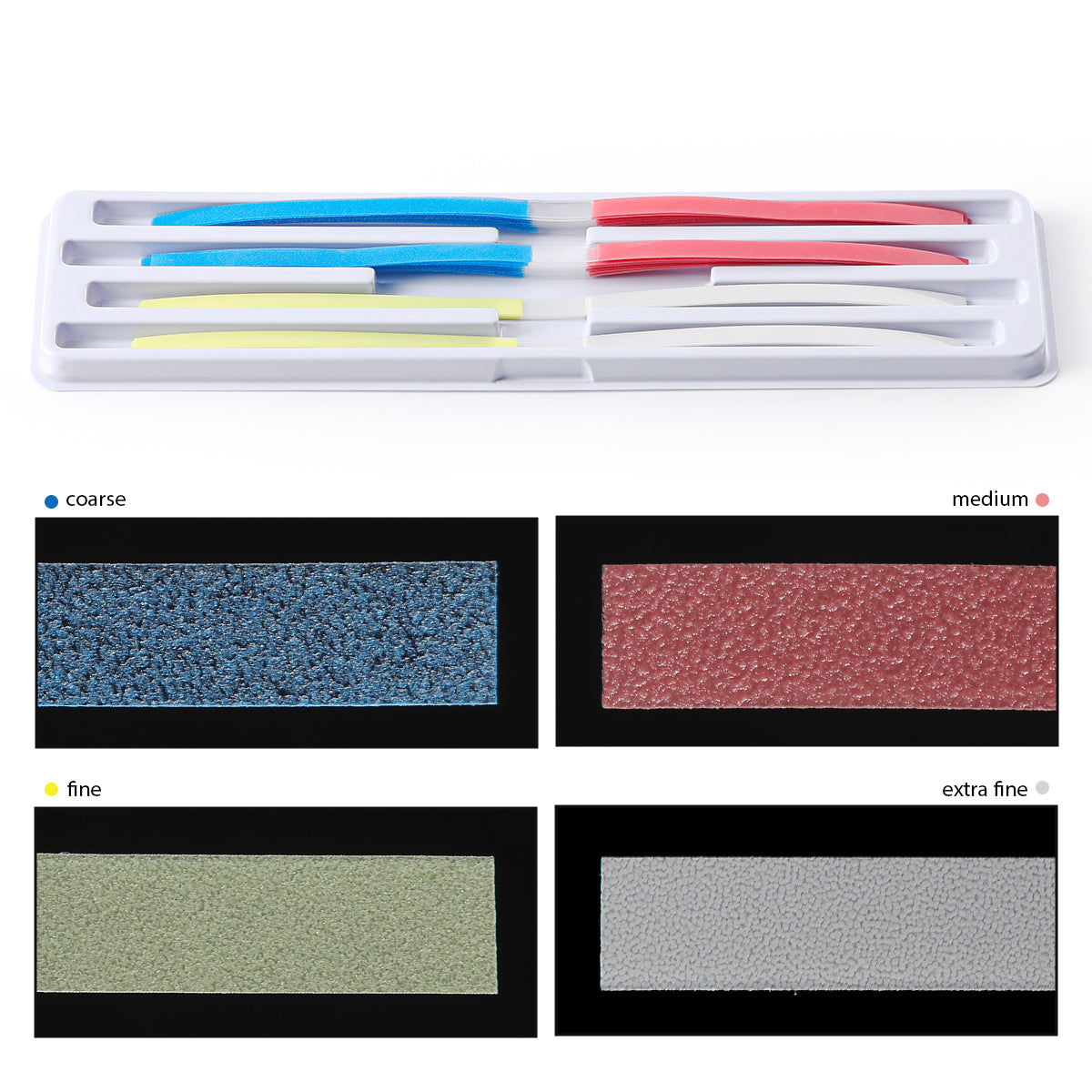 Dental Finishing & Polishing Strip for Interproximal Application 4mm 40pcs/tube - pairaydental.com