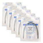 Dental Orthodontic Archwires Niti Super Elastic Ovoid Rectangular Full Size 10pcs/Pack - pairaydental.com
