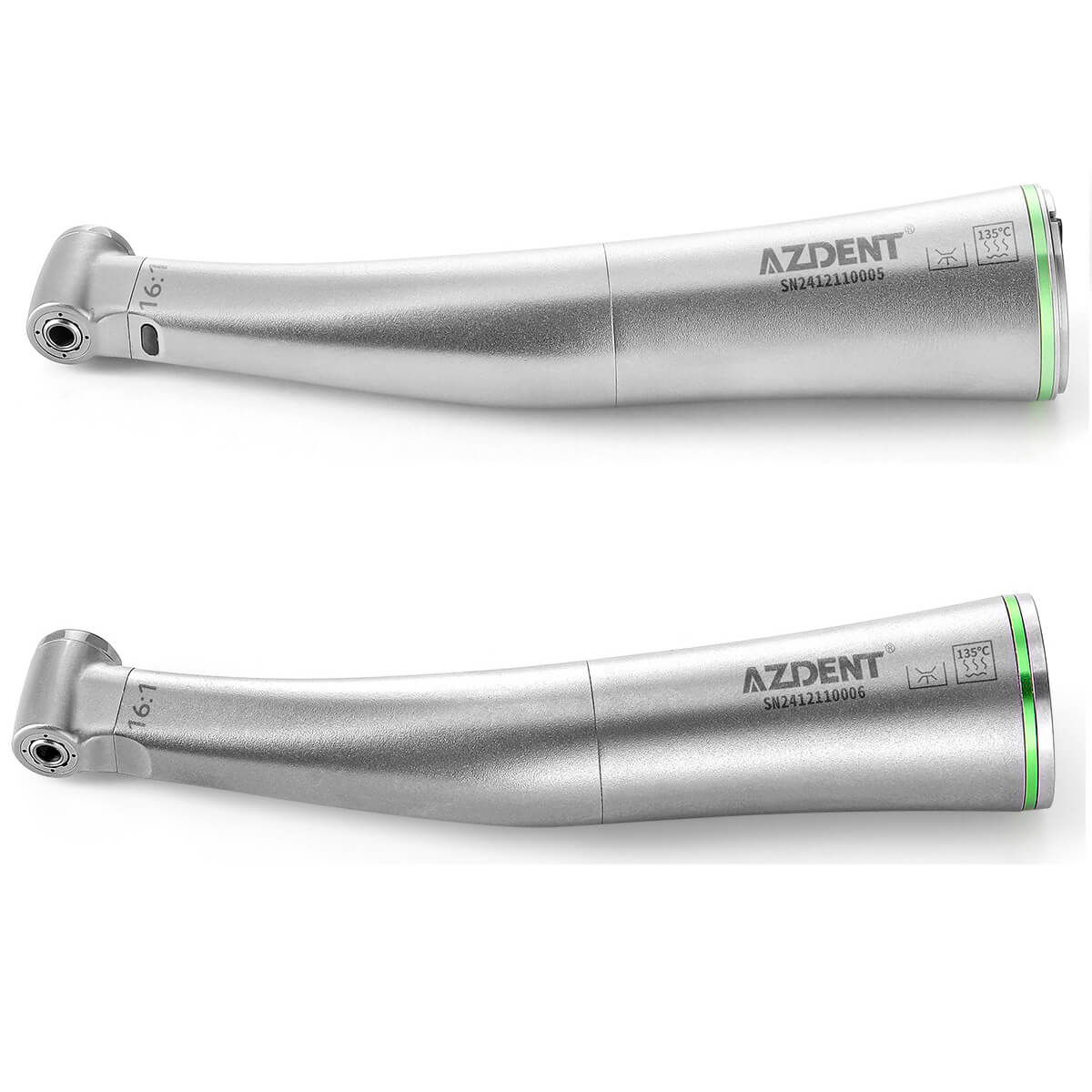 Dental Push Button 16:1 Contra Angle Handpiece Internal Channel For Endo Treatment - pairaydental.com