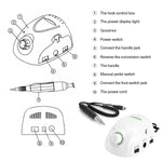 Portable Lab Micromotor Polishing High Speed Handpiece Kit 35000RPM - pairaydental.com