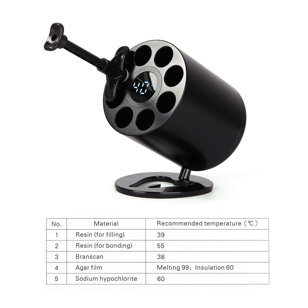 Dental Resin Heater Hard Composite Material Soften Warmer Temp 40-70℃ Adjustable - pairaydental.com