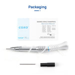 COXO Dental 1:1 Low Speed Handpiece 20° Straight Head External Water Spray - pairaydental.com