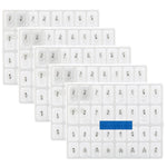 Dental Anterior Transparent Crowns № 1.910 64Pcs/Box - pairaydental.com