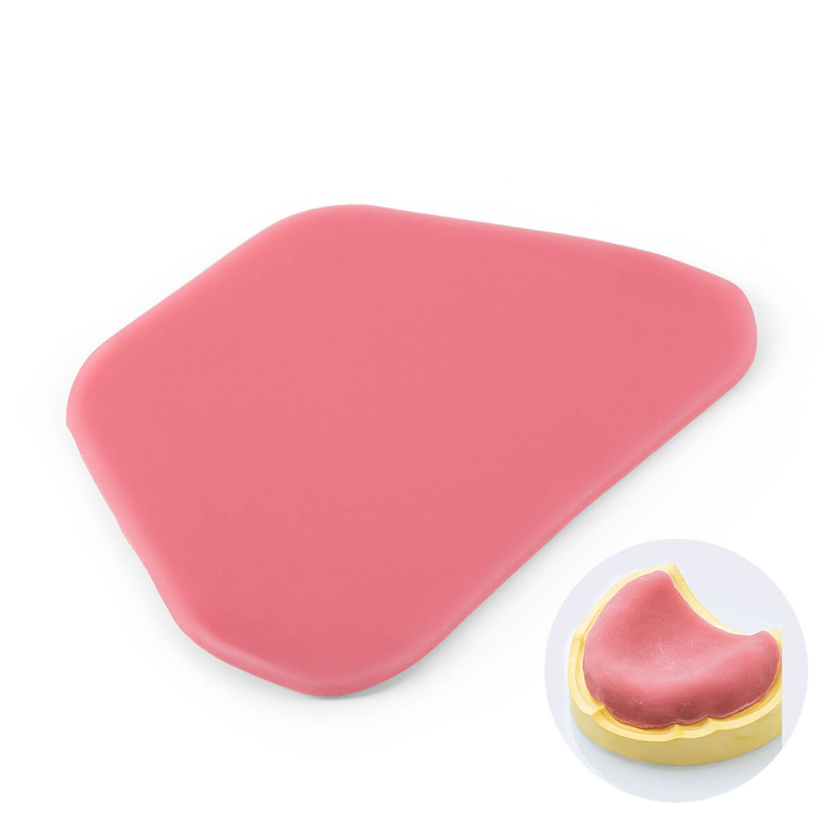 Light Curing Tray for Custom Trays Base Plates 2mm Thick Pink 50sheets/Box - pairaydental.com