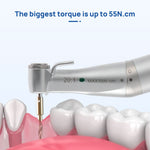 COXO CX235C6 Dental 20:1 Contra Angle Electric Implant Handpiece Fiber Optic #C6-22 - pairaydental.com