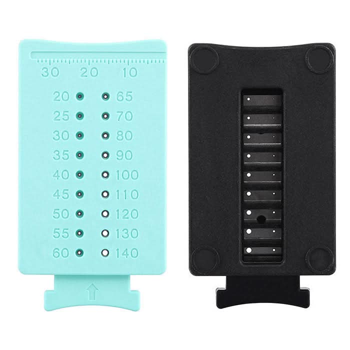 Dental Gutta Percha Cutter Endo Measuring Ruler Span Scale - pairaydental.com