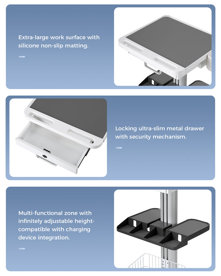 Dental Mobile Trolley Cart Standard Model