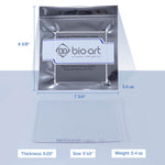 BIOART Dental Vacuum Forming BioAlign Plate Copolyester Square 5"x5" - pairaydental.com