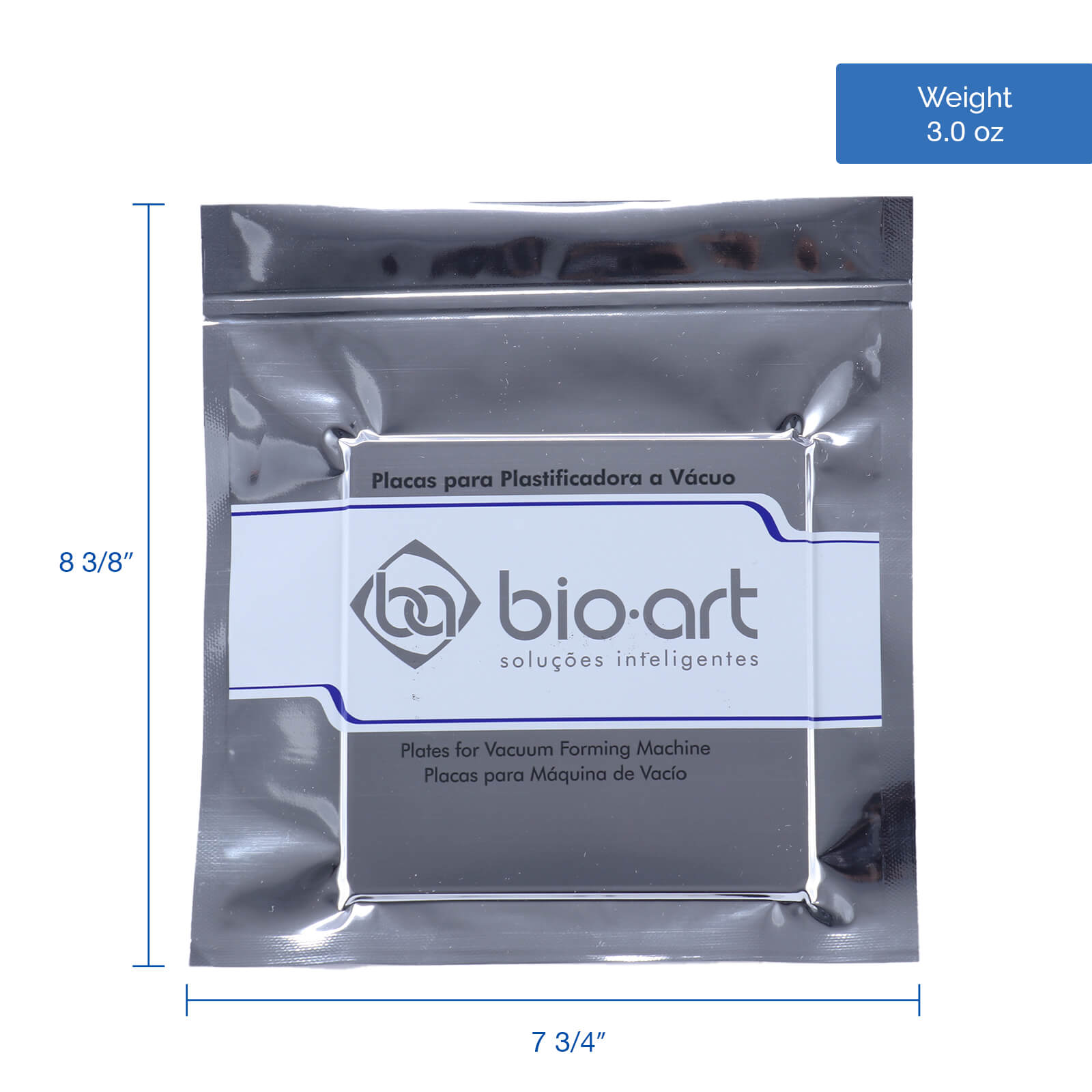 BIOART Dental Vacuum Forming BioAlign Plate Copolyester Square 5"x5" - pairaydental.com