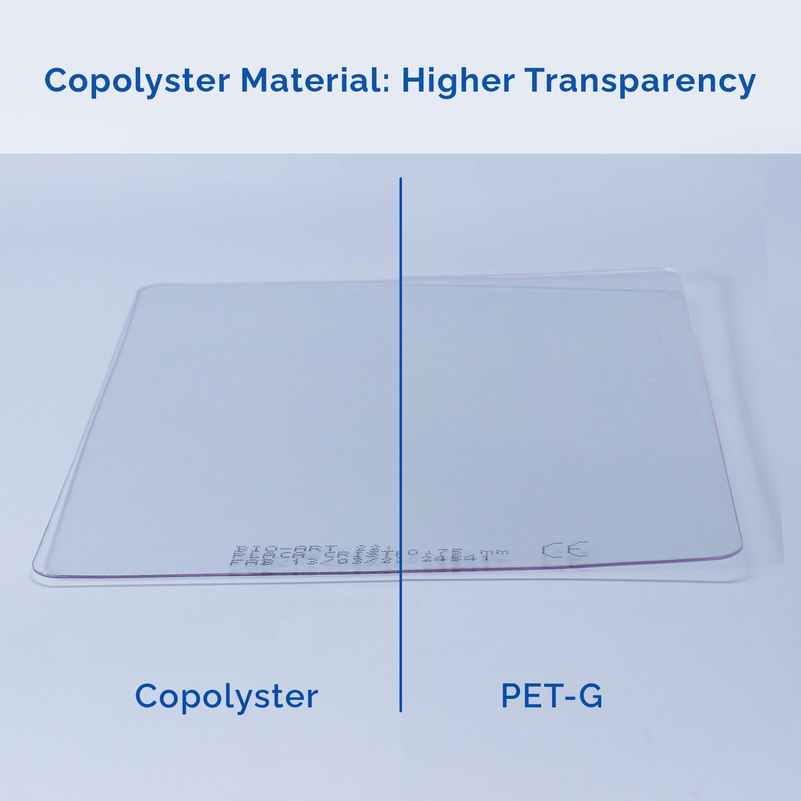 BIOART Dental Vacuum Forming BioAlign Plate Copolyester Square 5"x5" - pairaydental.com