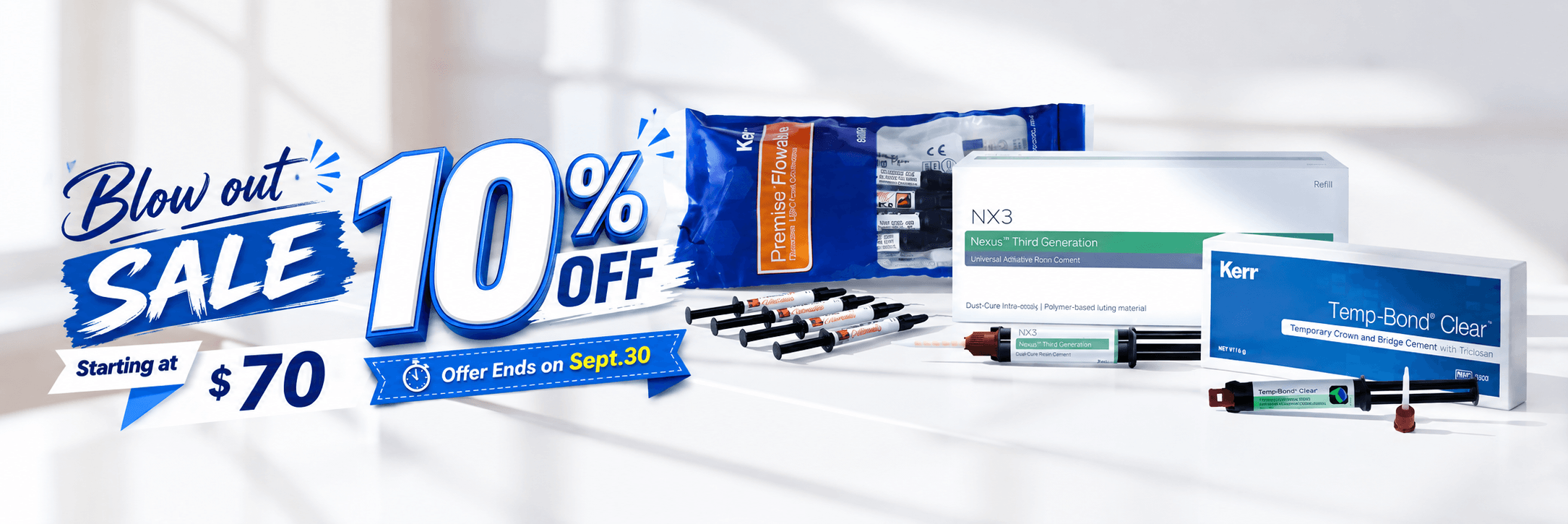 Blow out sale 10% off