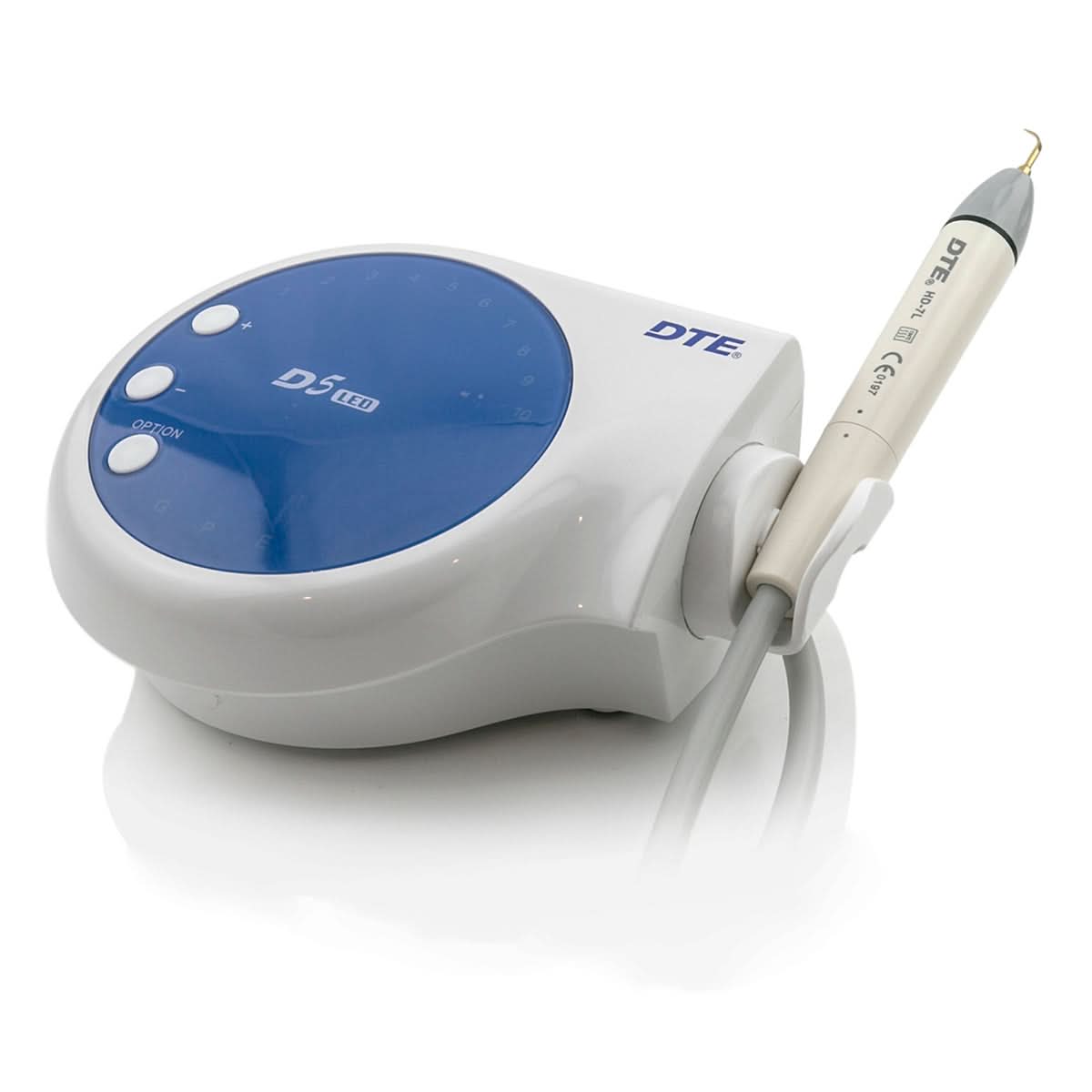 Woodpecker DTE D5 LED Ultrasonic Scaler 6 Tips Blue - pairaydental.com