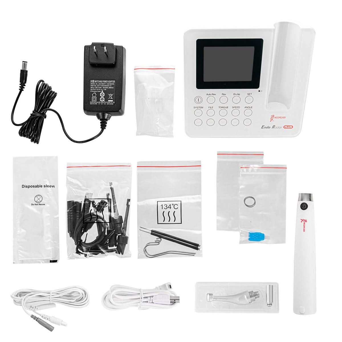 Woodpecker Endo Radar Pro Brushless 6:1 Speed Ratio 360° Rotatable Handpiece - pairaydental.com