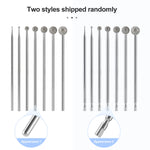 Dental Surgical HP Round Diamond Burs 70mm Head Sizes #1-7 for Oral Surgery & Bone Trimming 1Pc/Box - pairaydental.com