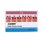 Gutta Percha Points F Series F1-F3 Color Coded 4 Models 60pcs/Pk - pairaydental.com