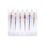 Endo NiTi Rotary Files Gold Taper 25mm Assorted SX-F3 6pcs/Pk - pairaydental.com