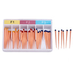 Gutta Percha Points Assorted F1 F2 F3 Color Coded 60pcs/Pack - pairaydental.com