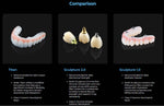 Pac-Dent Rodin 3D Resin Printing Materials Sculpture 2.0 Ceramic Nanohybrid 1.2kg/Bottle - pairaydental.com