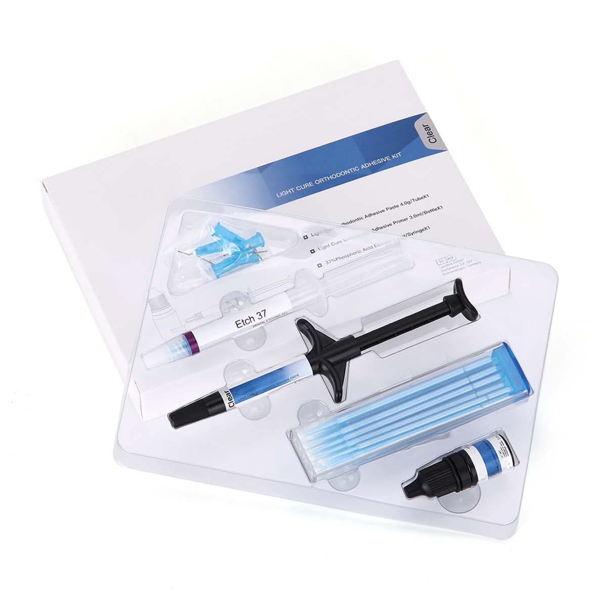 Dental Light Cure Orthodontic Adhesive Kit Clear 4g - pairaydental.com