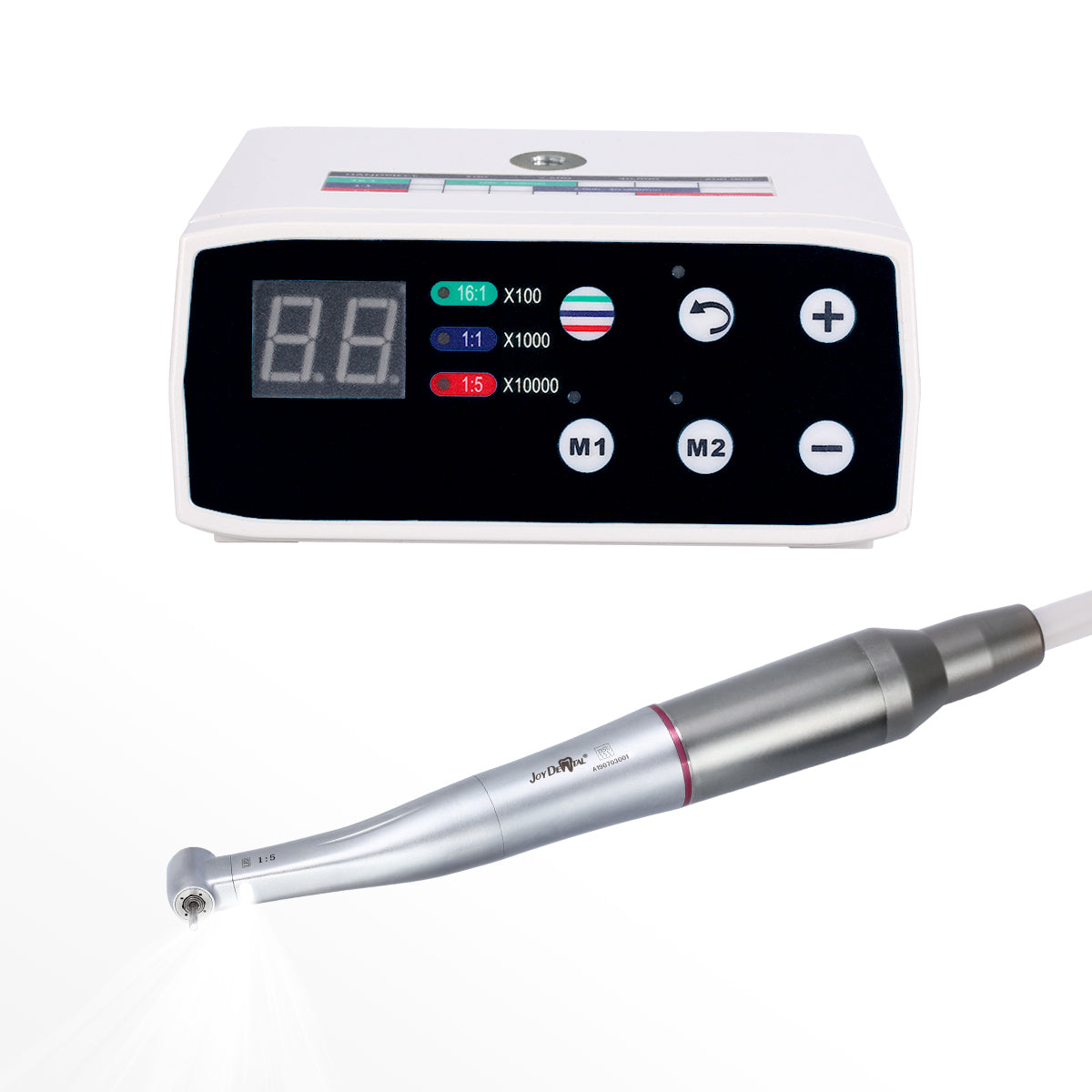 Dental LED Brushless Micro Motor+1:5 LED Increasing Contra Angle Handpiece - pairaydental.com