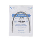 Archwire NiTi Super Elastic Ovoid Round 0.012-0.020 Upper/Lower 10pcs/Pack - pairaydental.com