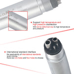 4 Hole LED High Speed Handpiece Triple Water Spray Push Button - pairaydental.com