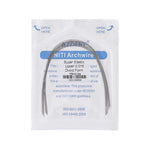 Archwire NiTi Super Elastic Ovoid Round 0.012-0.020 Upper/Lower 10pcs/Pack - pairaydental.com