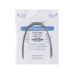 Archwire NiTi Super Elastic Ovoid Round 0.012-0.020 Upper/Lower 10pcs/Pack - pairaydental.com