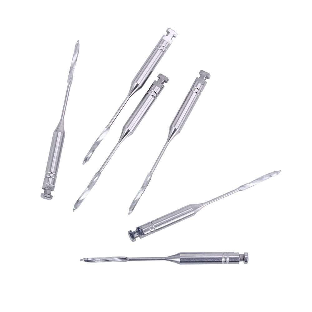 Dental Engine Files Staniless Steel Peeso Reamers 32mm #2 6pcs/Box - pairaydental.com