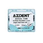 Buccal Tube 1st Molar Bondable Split Non-Convertible Roth 0.022 50Sets/box -pairaydental.com