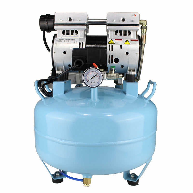 Dental Noiseless Air Compressor Oil Free 30L 550W - pairaydental.com 