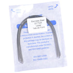 Orthodontic Archwire Stainless Steel Rectangular Natural 0.016-0.021 x 0.016-0.025 Upper/Lower 10pcs/Pack - pairaydental.com