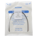 Orthodontic Archwire Stainless Steel Round Oval 0.012-0.020 Upper/Lower 10pcs/Pack - pairaydental.com